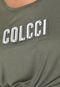 Camiseta Colcci Logo Verde - Marca Colcci