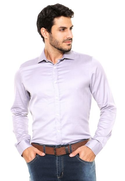 Camisa Sergio K Sanjan Cinza - Marca Sergio K