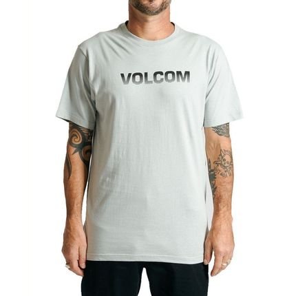 Camiseta Volcom Risen Masculina Cinza - Marca Volcom