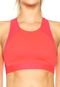 Top Under Armour Fashion Mid Rosa - Marca Under Armour