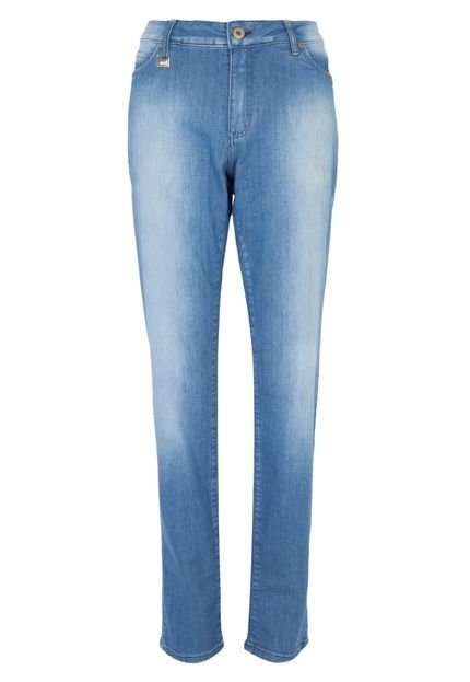 Calça Jeans Forum Veronica Skinny Estonada Azul - Marca Forum