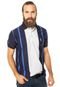 Camisa Polo Aleatory Faixa Azul - Marca Aleatory