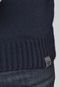 Suéter Tricot Colombo Liso Azul-Marinho - Marca Colombo