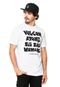 Camiseta Volcom Slim Wander Branca - Marca Volcom