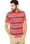 Camisa Polo KN Clothing & Co Listrada Vermelha - Marca Kanui Clothing & Co.