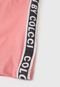 Camiseta Colcci Fun Infantil Lettering Rosa - Marca Colcci Fun
