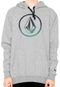 Moletom Fechado Flanelado Volcom Stone Gradient Cinza - Marca Volcom