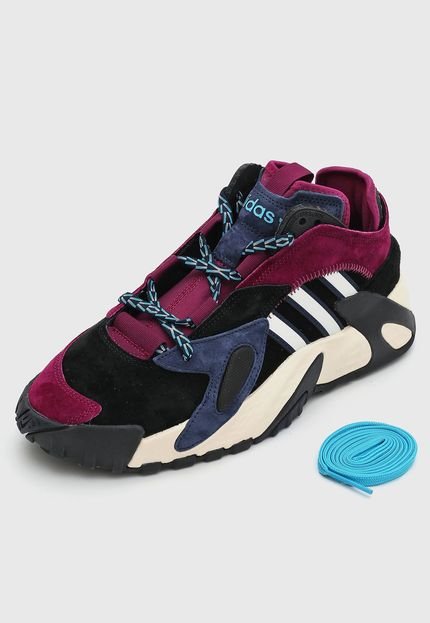 Tênis Dad Sneaker Chunky adidas Originals Streetball Preto/Roxo - Marca adidas Originals