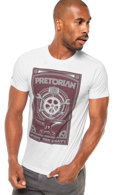 Camiseta Manga Curta Pretorian Heavy Branca - Marca Pretorian