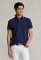 Camisa Polo Polo Ralph Lauren Slim Frisos Azul-Marinho - Marca Polo Ralph Lauren