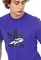 Camiseta adidas Originals Logo Roxa - Marca adidas Originals