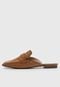 Mocassim Mule Loafer de Couro Caramelo - Marca Jorge Bischoff