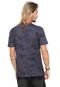 Camiseta Reef Camo Tee  Azul - Marca Reef