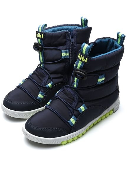 Bota Bibi Infantil Roller New Azul-Marinho - Marca Bibi