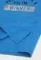Blusa Marisol Infantil Lettering Azul - Marca Marisol