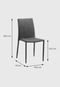 Cadeira De Jantar Glam Cinza Claro OR Design - Marca Ór Design
