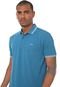 Camisa Polo Triton Reta Frisos Azul - Marca Triton