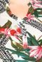 Camisa Kedior Floral Bege - Marca Kedior