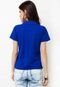 Camisa Polo Anna Flynn Elegance Azul - Marca Anna Flynn