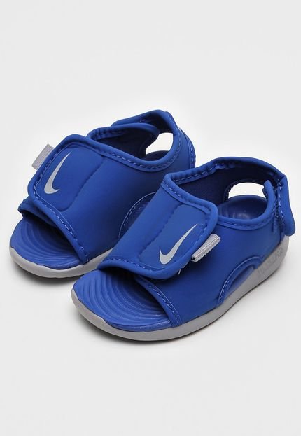Sandália Nike Infantil Logo Azul - Marca Nike