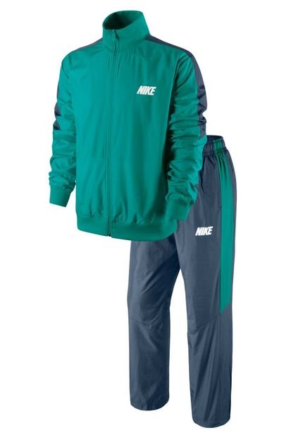 Agasalho Nike Sportswear Wvn Warmup-Non Hoode Verde - Marca Nike Sportswear