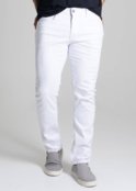 Calça Sarja Sawary Skinny - 277204 - Branco - Sawary - Marca Sawary