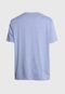 Camiseta Lacoste Geométrica Azul - Marca Lacoste