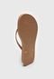 Chinelo Colcci Logo Bege - Marca Colcci