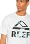 Camiseta Reef Leaf Branca - Marca Reef