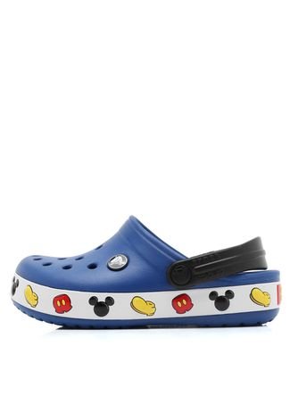 Babuche Crocs Crocband Mickey Azul - Compre Agora | Dafiti Brasil