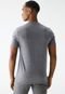 Camiseta Aeropostale Reta Logo Cinza - Marca Aeropostale