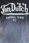 Camiseta Von Dutch Assinatura Degradê Azul - Marca Von Dutch 