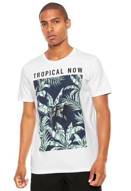 Camiseta Colcci Tropical Now Branca - Marca Colcci