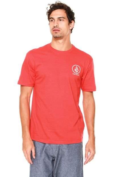 Camiseta Volcom Forever Stone Vermelha - Marca Volcom