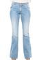 Calça Jeans Disparate Flare Estonada Azul - Marca Disparate