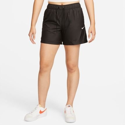 Shorts Nike Sportswear Essentials Mid-Rise Feminino - Marca Nike
