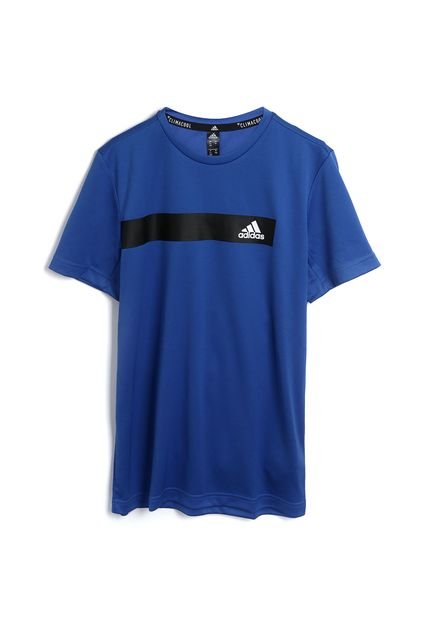 Camiseta adidas Performance Menino Frontal Azul - Marca adidas Performance