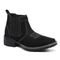 Bota Botina Texana Masculina Polo Art Couro Resistente Preto - Marca Polo Art