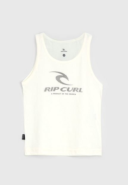 Regata Rip Curl Infantil Logo Off-White - Marca Rip Curl
