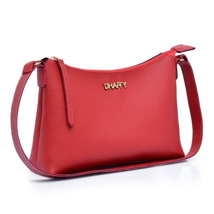 Bolsa Feminina De Ombro Vermelho Dhaffy - Marca DHAFFY BOLSAS