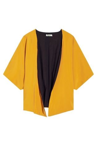 Kimono Arigato Reversa Amarelo