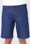 Bermuda Jeans Hurley Slim Pespontos Azul - Marca Hurley