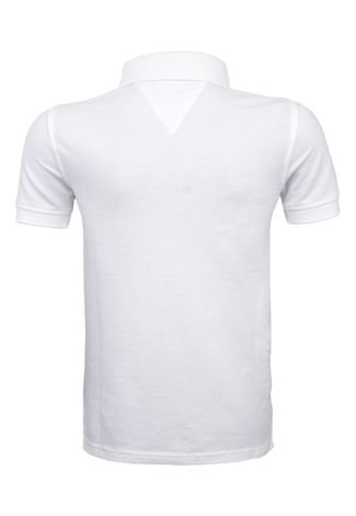 Camisa Polo Tommy Hilfiger Color Branca