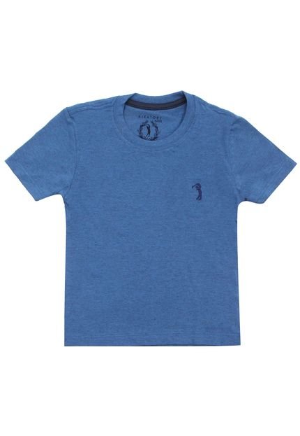 Camiseta Aleatory Menino Lisa Azul - Marca Aleatory