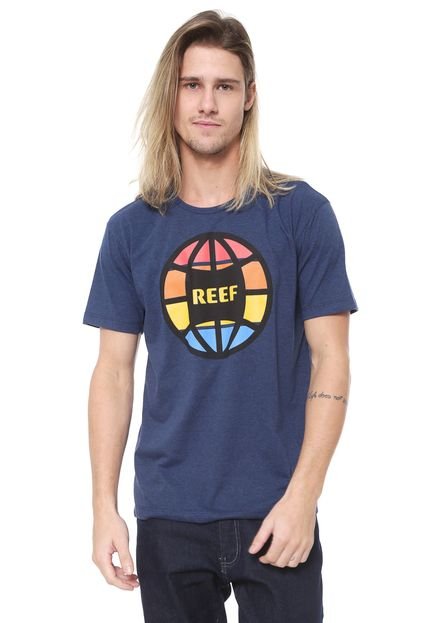 Camiseta Reef Global Azul-marinho - Marca Reef