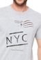 Camiseta Calvin Klein Jeans NYC Cinza - Marca Calvin Klein Jeans