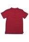 Camisa Polo Core Boys Infantil Vermelha - Marca Reebok