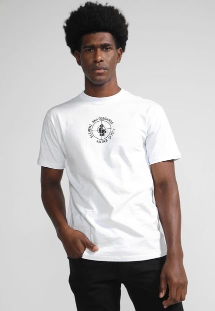 Camiseta Element Pexe Target Branca - Marca Element