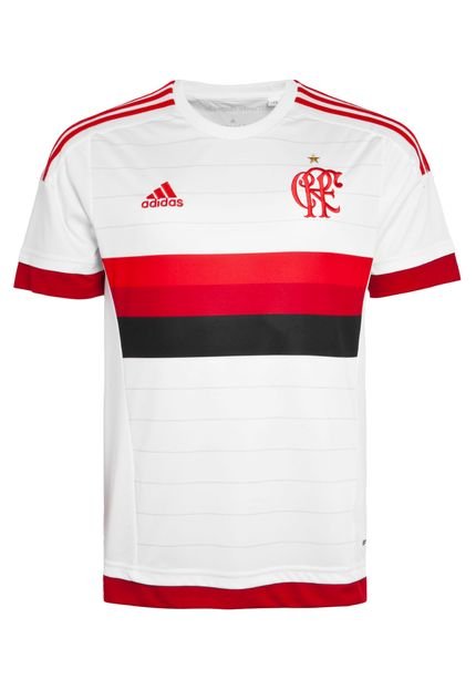 Camiseta Feminina Bounce Flamengo Branco