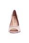 Peep Toe Couro Anna Flynn Rosa - Marca Anna Flynn